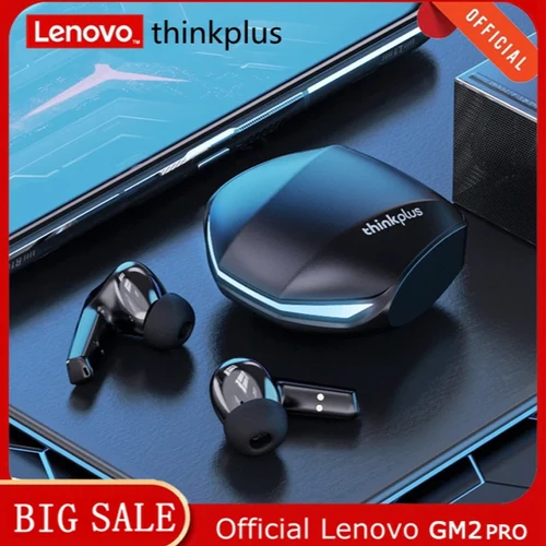Audífonos Inalámbricos Bluetooth Lenovo Gm2 Pro 100%