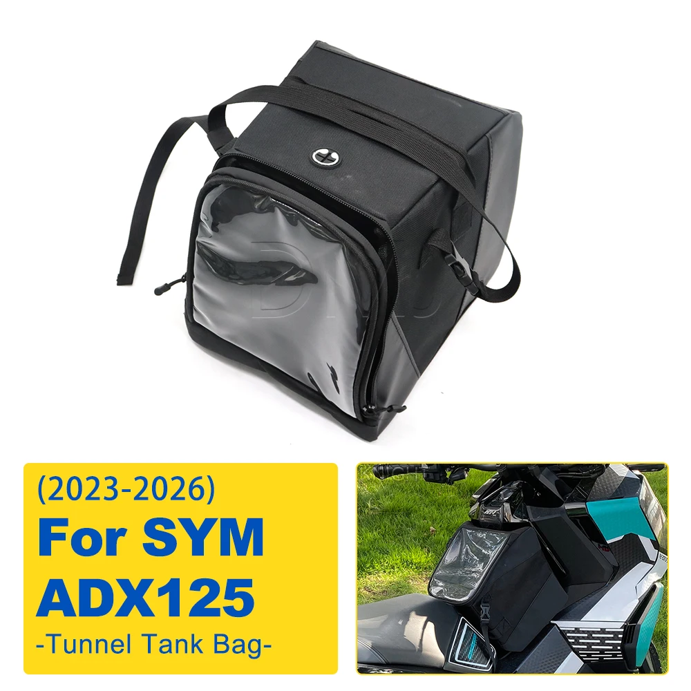 Scooter Tunnel Tank Bag For SYM ADX125 ADX 125 2023 2024 2025 2026 Motorcycle Accessories Storage Tool Bags