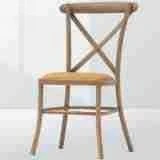 

Stacked metal cross imitation wood grain fork back c aluminum alloy heme restaurant milk tea shop