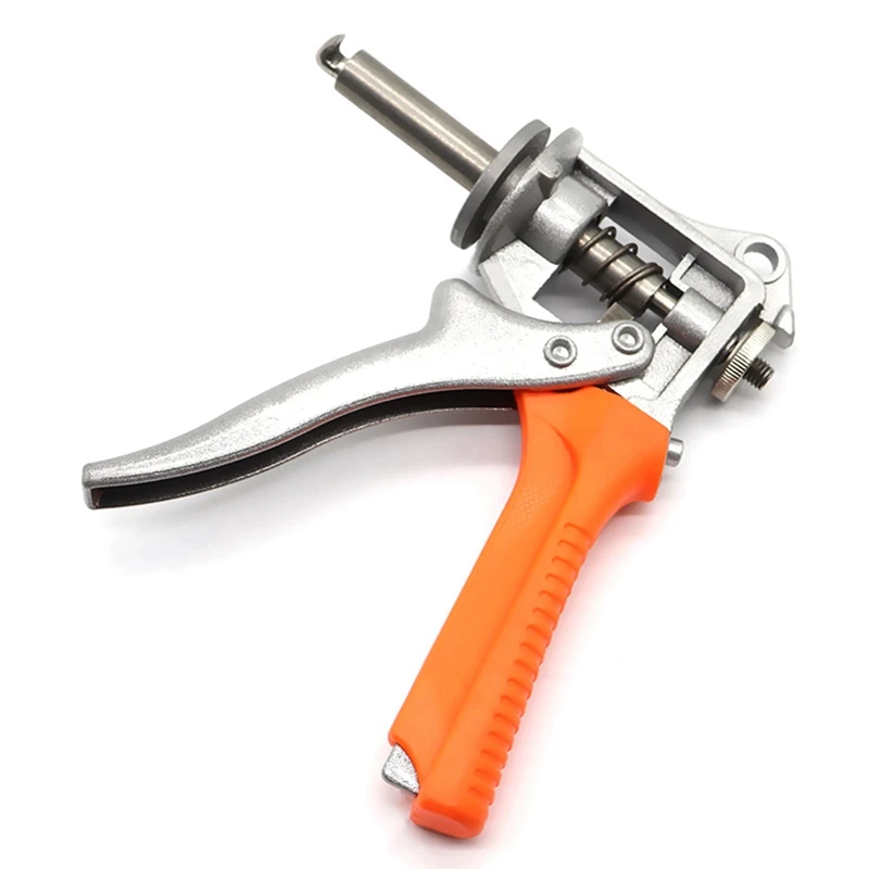 Non-Trace Repair Tool Silver & Orange Aluminum For Flat Hole Pliers Repairing Process Hole