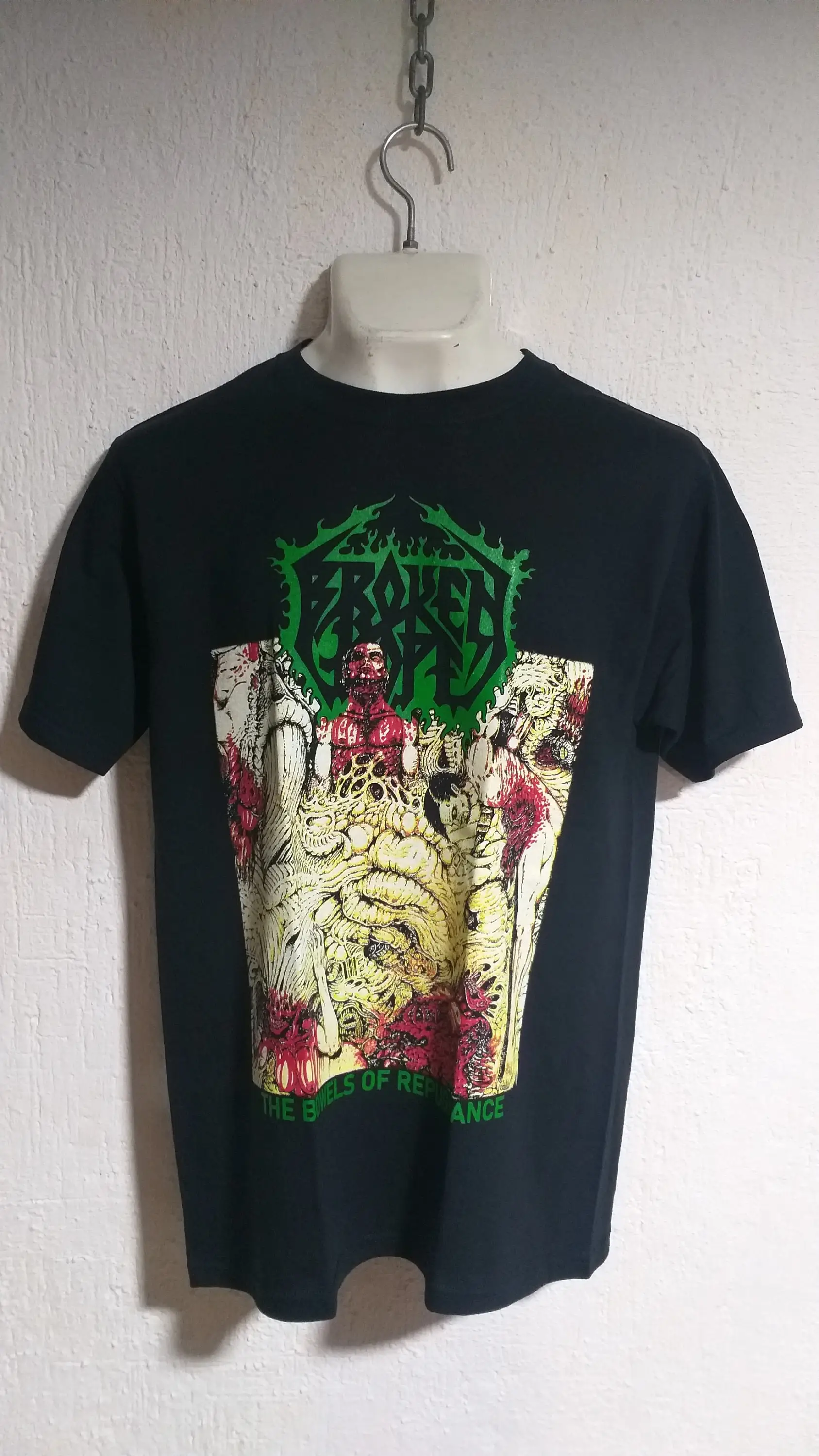 Broken Hope bowels repugnance T shirt death metal suffocation obituary pyrexia