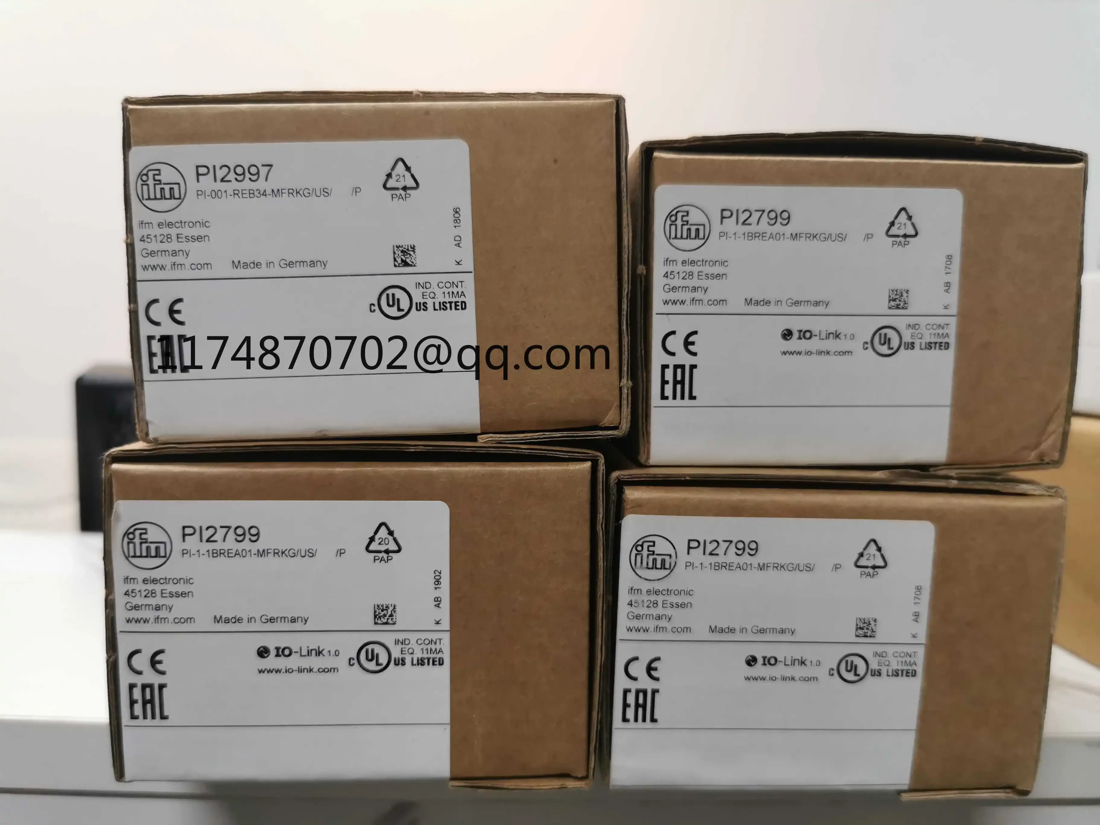 

Новый и оригинальный сенсор IFM PI2799 PI2997 100%