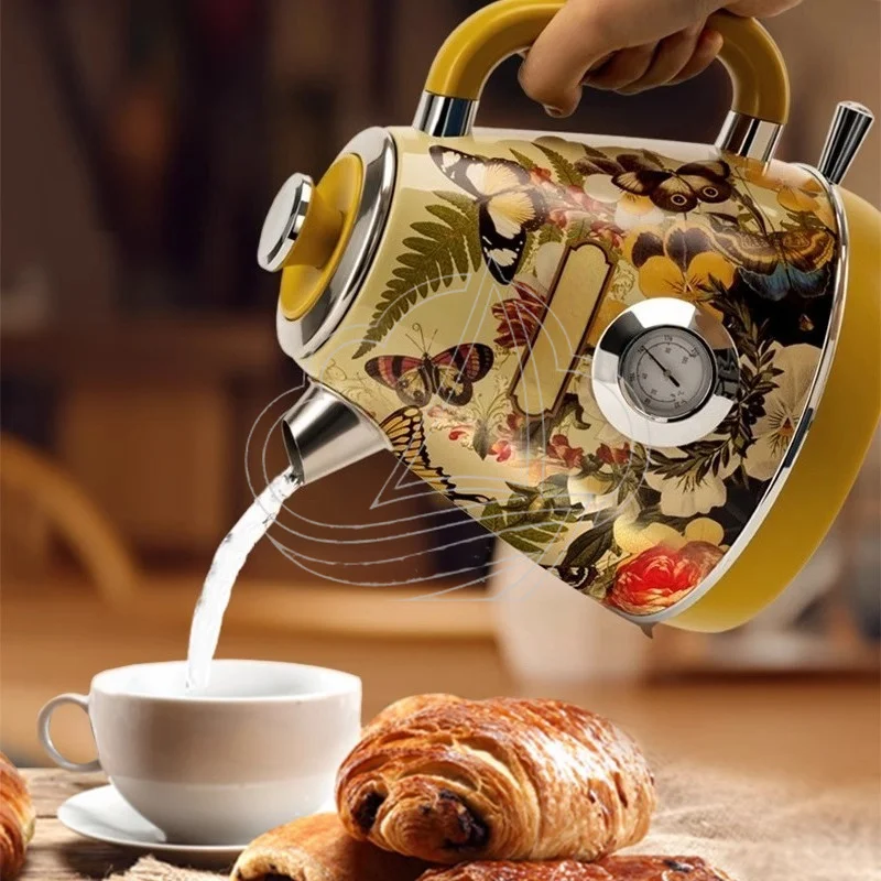 Anti Dry Burn Electric Kettle Temperature Display Household Kettle