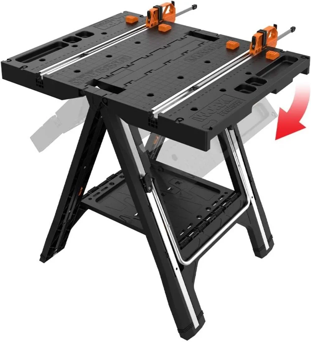 Clamping Sawhorses & Pegasus Work Table  herramientas de limpieza garden tools accesorios para auto