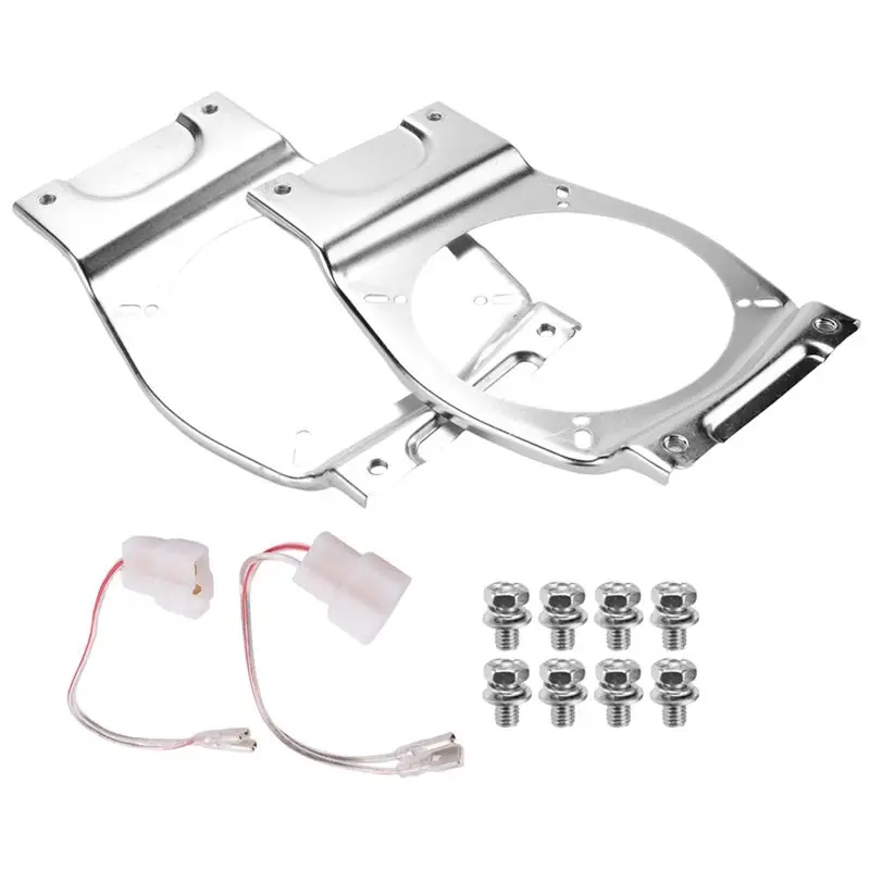 Durable-Car Rear 5 Inch Speaker Bracket Horn Bracket Accessories Kit With Wire Harness For Jimny JB64 JB74W 2019-2022