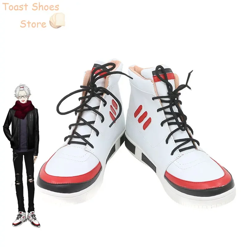 Kuzuha-Chaussures de Cosplay en Cuir PU, Bottes de Carnaval d'Halloween, Accessoires de Costume