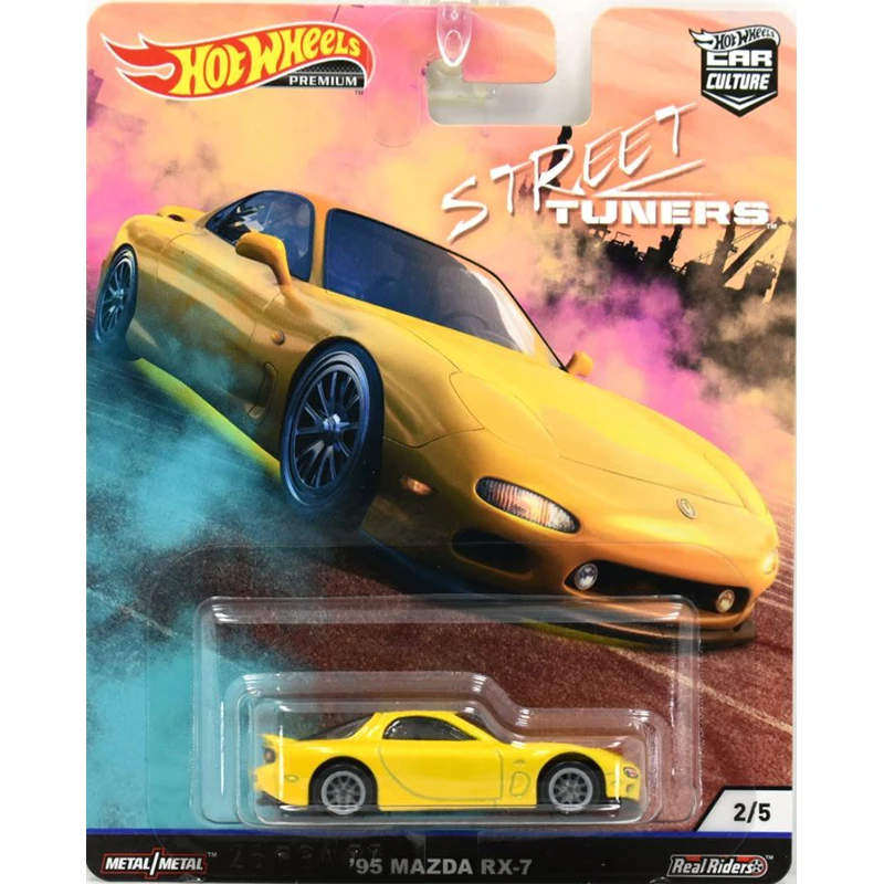 In Stock Hot Wheels FPY86 Car Culture Street Tuners Nissan Silvia Mazda RX-7 Type X Honda S2000 Pandem 1:64 Diecast Car Toys