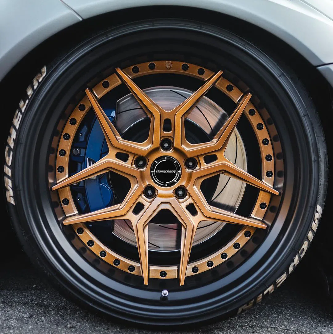 2 قطعة عجلات مزورة عجلات سيارة الركاب 18 "19" 20 "21" 22 بوصة 5x112 5x120 5x114.3 جنوط ألياف الكربون لفيراري Bmw بورش