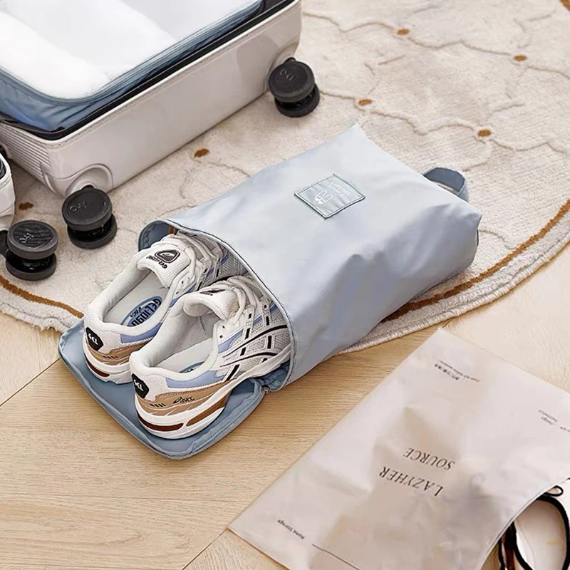 Portable Travel Shoe Bag Waterproof Sorting Pouch Home Organization And Storage Shoes Bag Luggage Organizer Travel Essentials