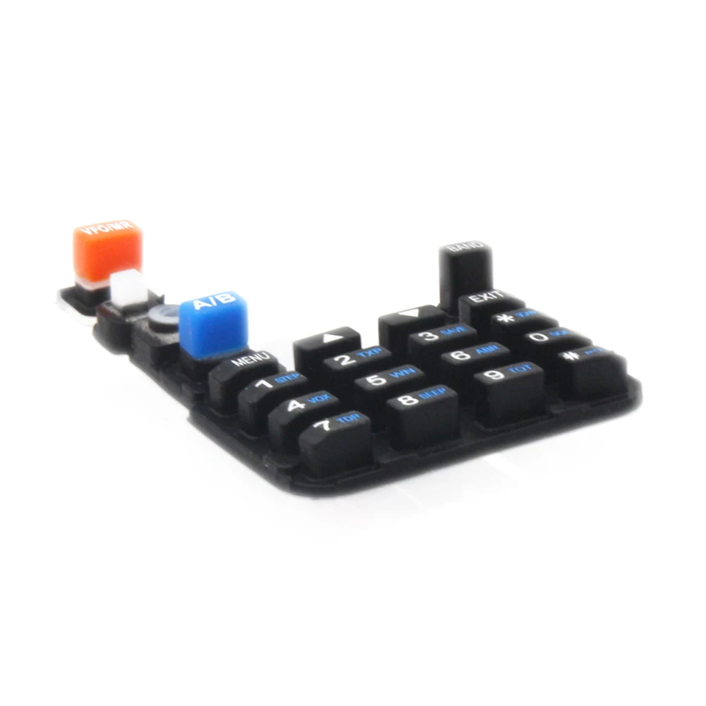 2pcs Numeric Keypad Keyboard Walkie Taklie Parts Digital Keyboard Accessories Two Way Radio Keyboard for Baofeng UV-5R UV-5RA