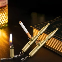 Creative Personality Kerosene Lighter Two-in-one Multi-function Trolley Filter Pipe Lighter Men's Gift for Father