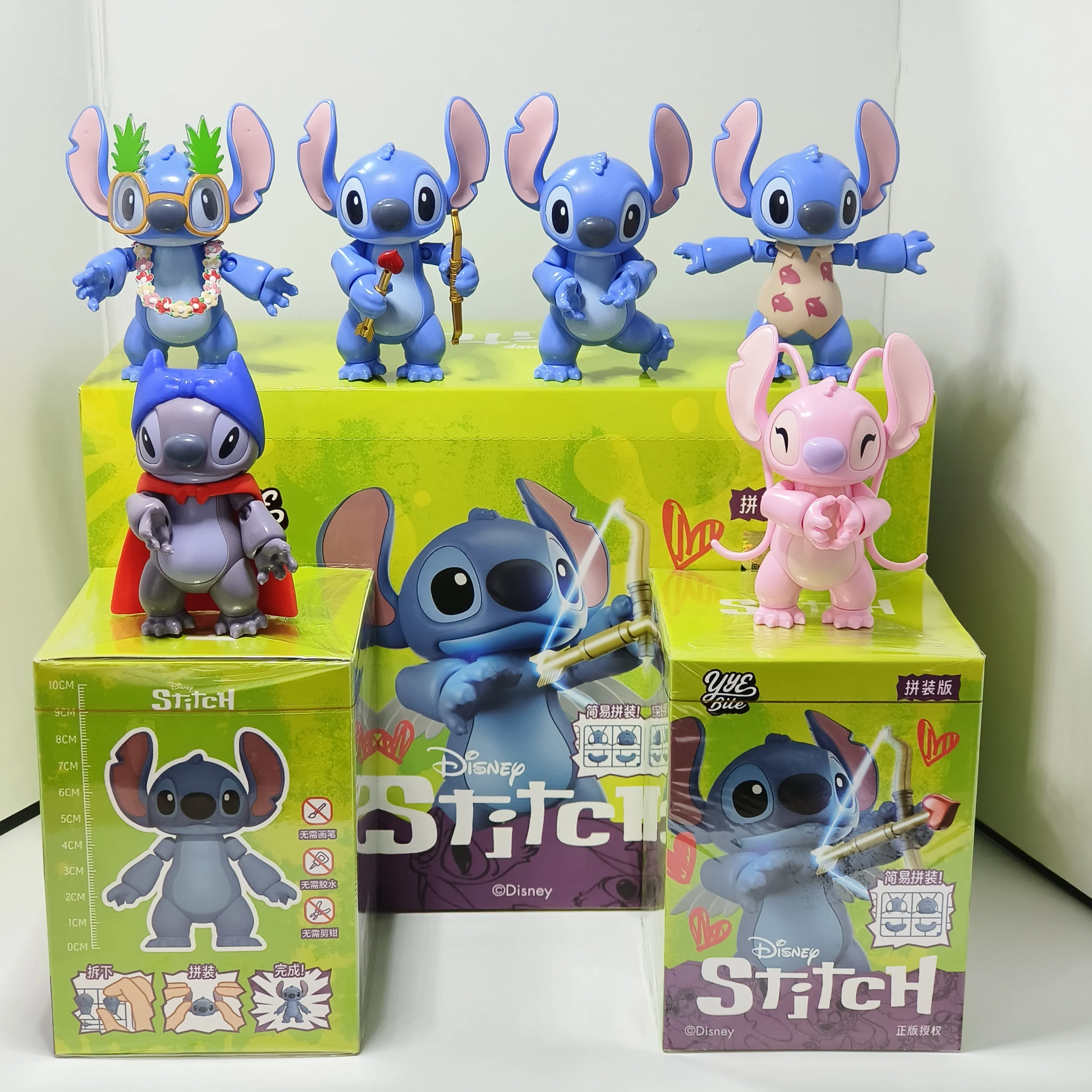 Fondjoy Figurka do składania, puzzle, zabawka dla dzieci, ruchome stawy, oryginalny model, klocki konstrukcyjne, prezent