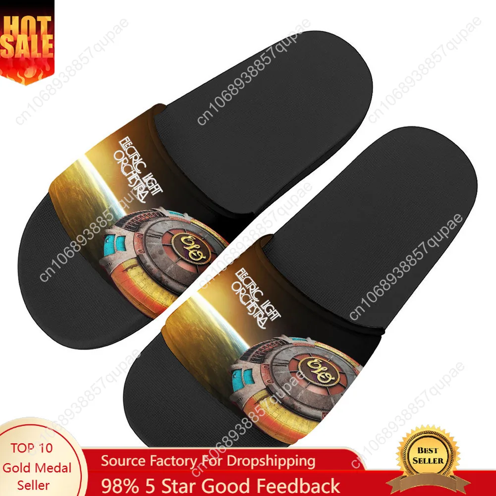 Electric Light Orchestra Rock Band Slippers Home Water Shoes Men Women Teenagers Beach Pool Sandals Custom Summer Slipper