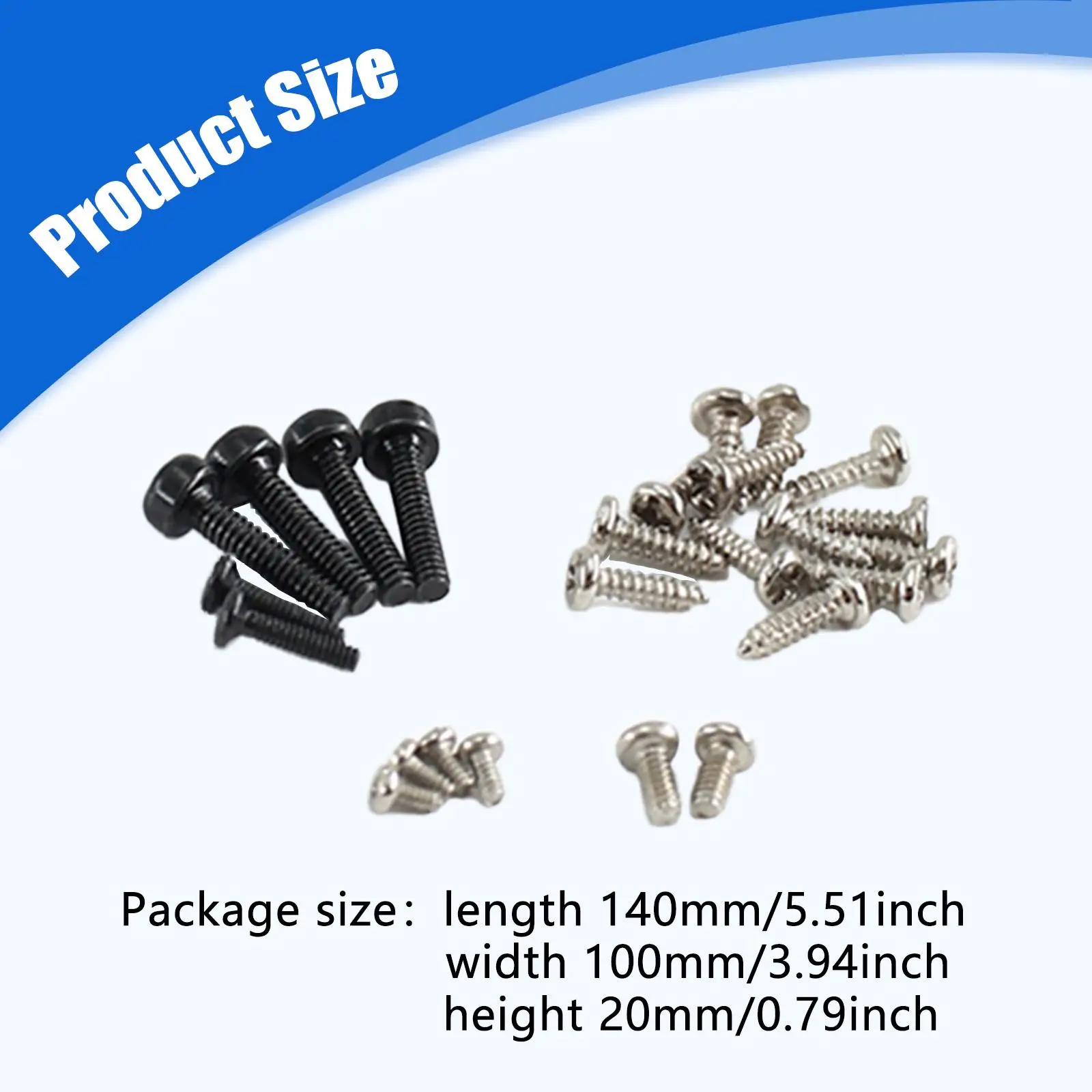 K160 RC Helicopter Screw Kit, Repair Tool, Sturdy Professional Assortment Upgrade Part DIY Accessory for Remote Control Airplane