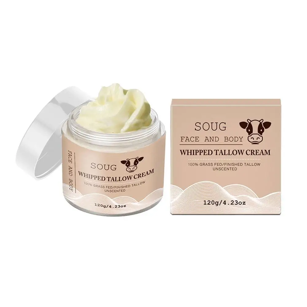 60g Beef Tallow Paste For Skin Care Beef Neck Balm Grass Fed Tallow Wild Honey Face And Body Cream