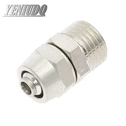 1pcs Pneumatic Air Fittings 4-M5 4 6 8 10 12mm Thread 1/8 3/8 1/2