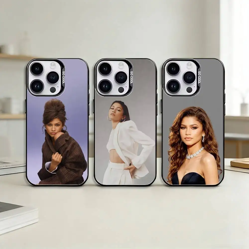 

T-tyla Phone Case Color Silver Shell For IPhone 17 16 15 14 13 12 11 Pro Max Plus