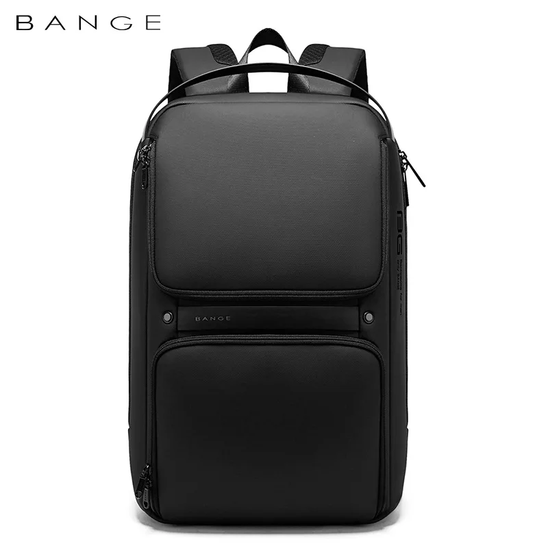 Imagem -02 - Bange-mochilas Espaciais Multifuncionais Genuínas Masculinas Bolsa de Viagem com Interface Usb Bolsa para Laptop para Adolescentes Longa Viagem Impermeável 15.6