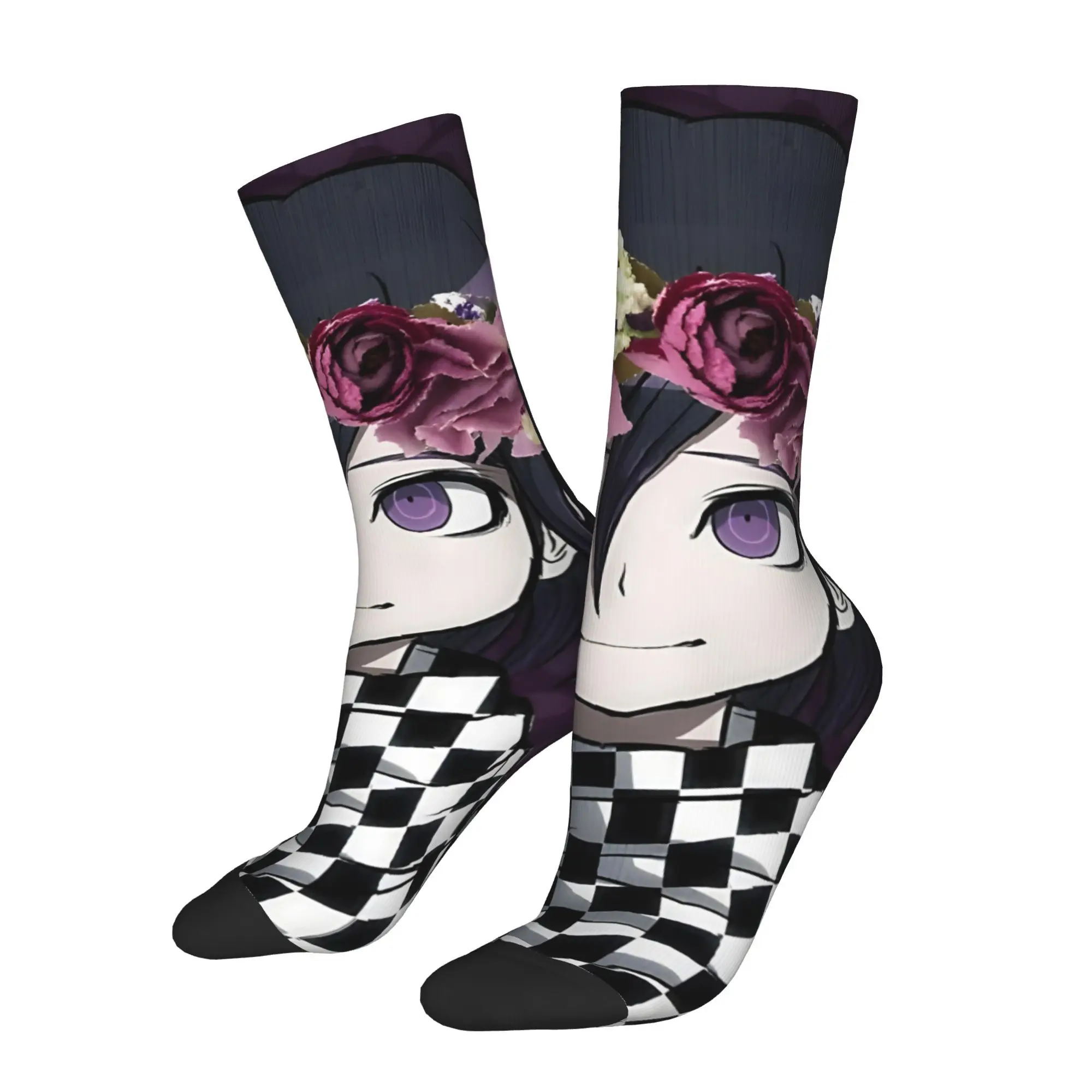 

Danganronpa School Game Мужские новые спортивные носки Велосипедный дизайн на все сезоны