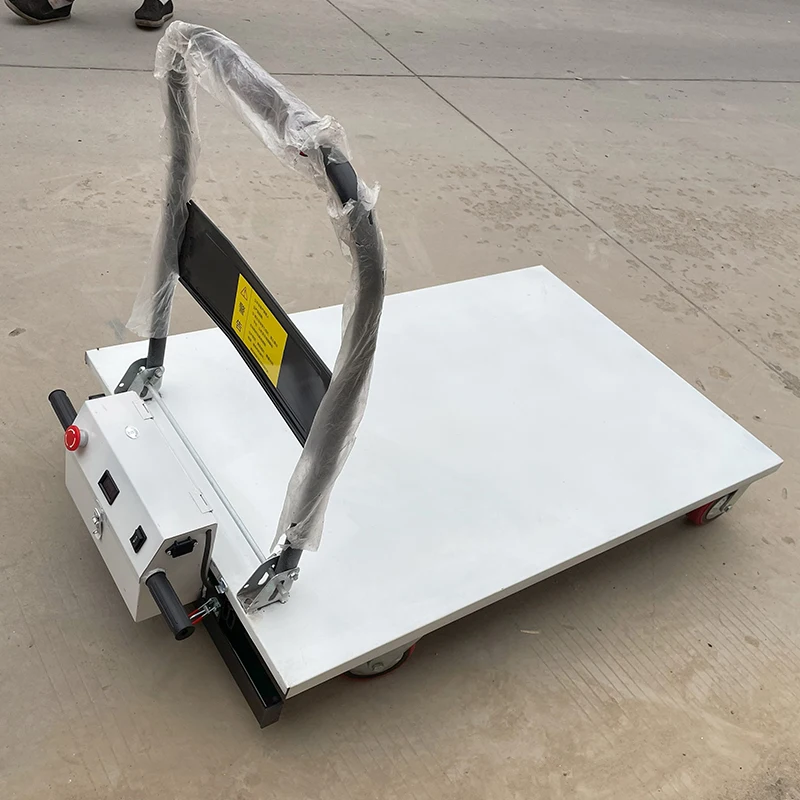 Hot-selling electric lift manual trailer with a load capacity of 300 kg and a lift height of 65 cm