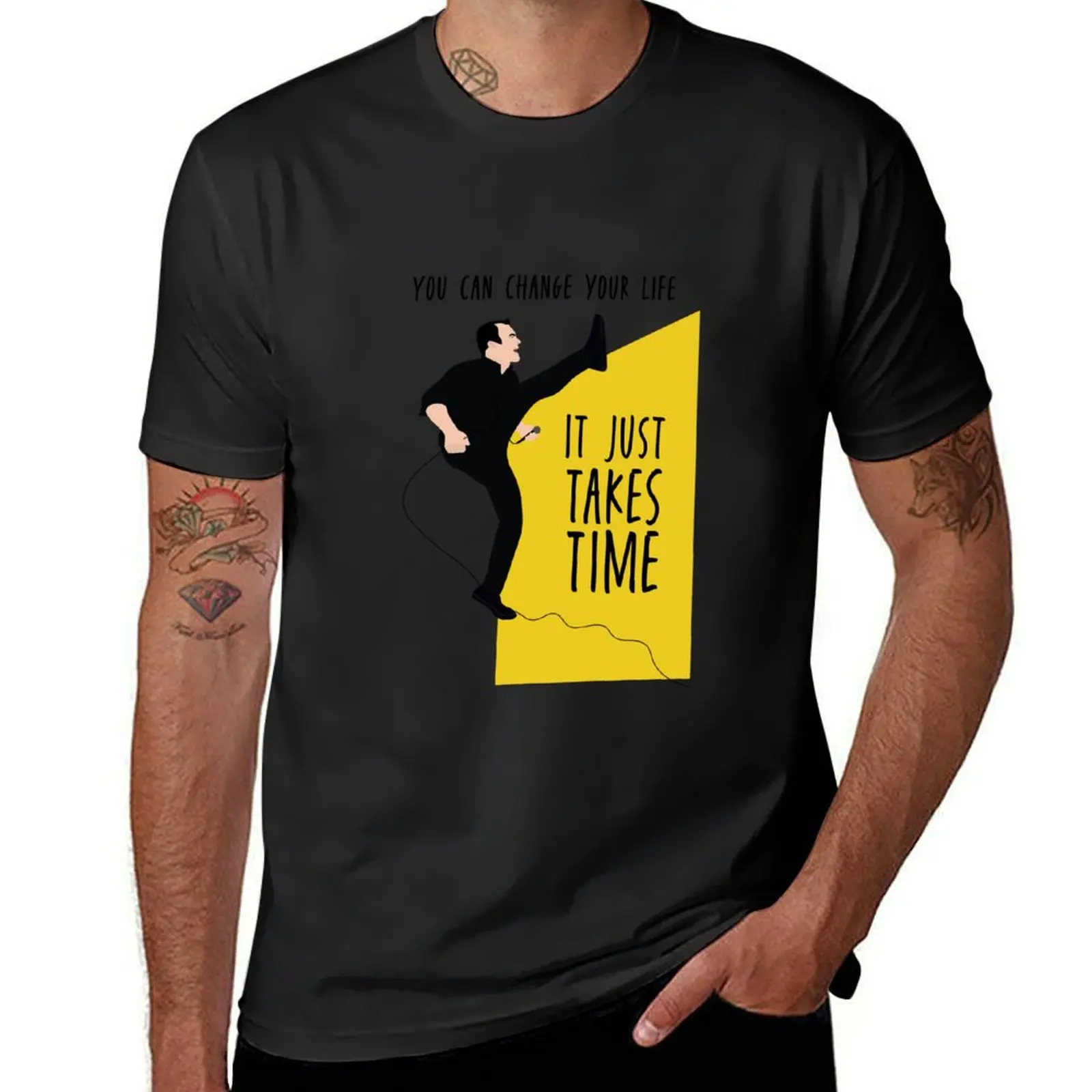 

Future Islands Sam Herring dancing - Balance T-Shirt quick drying sweat tees mens champion t shirts