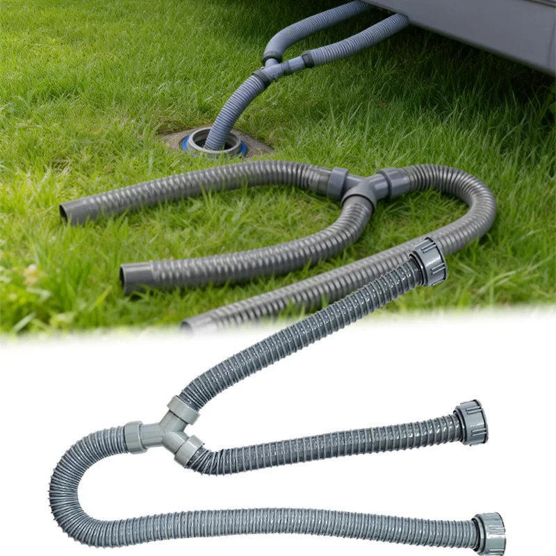 

Тройник Y-образный для двойной раковины автодома/каравана, 3-ходовой сливной патрубок для сточных вод, труба для кухонной мойки, шланг с шипами, соединитель для воды, топлива, воздуха