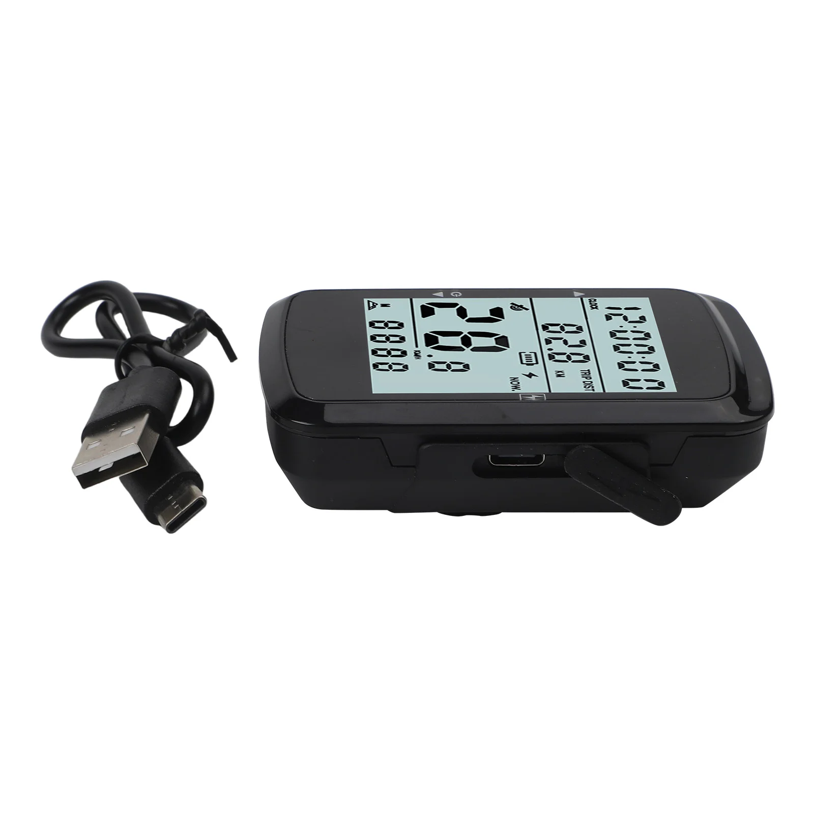2.4 Inch LCD Wireless Bike GPS Computer Supporting Speed Odometer Elapsed Time and Satellite-Based Clock Synchronization