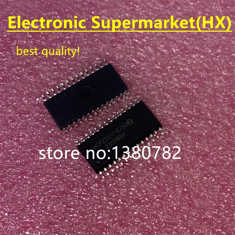 Free Shipping 5pcs-20pcs/lots MCP23S17-E/SO MCP23S17 SOP-28 New original IC In stock!