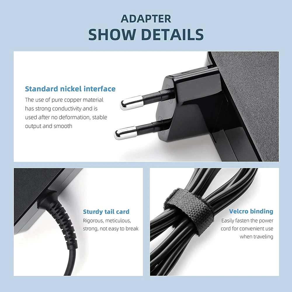 USB-C 65W 45W AC Adapter Laptop Charger for Asus Chromebook ZenBook Transformer ExpertBook, C302C C213 C214 C436 C523 ADP-45EW