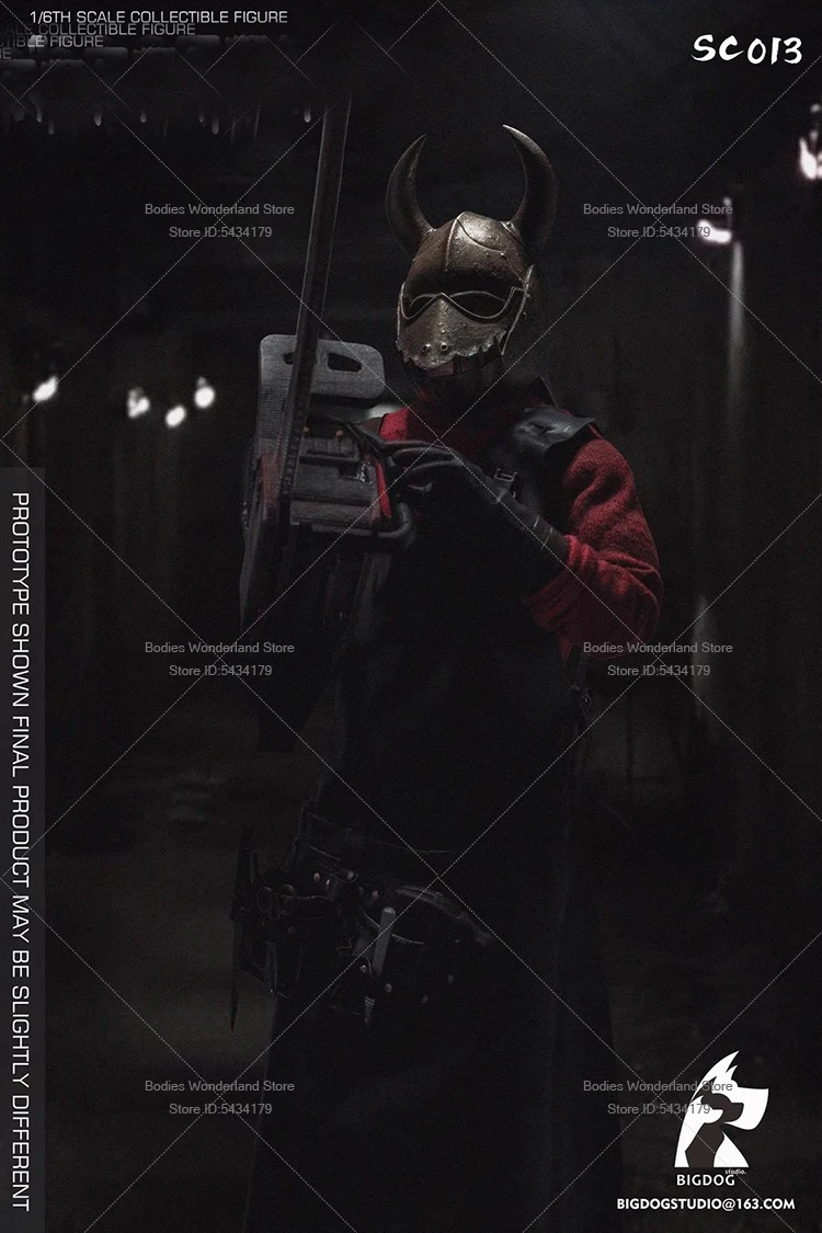 В наличии BIGDOG STUDIO SC013 масштаб 1/6, ужасающая голова быка, солдат, классический фильм, 12 дюймов, полный набор, экшн-фигурка, коллекция кукол