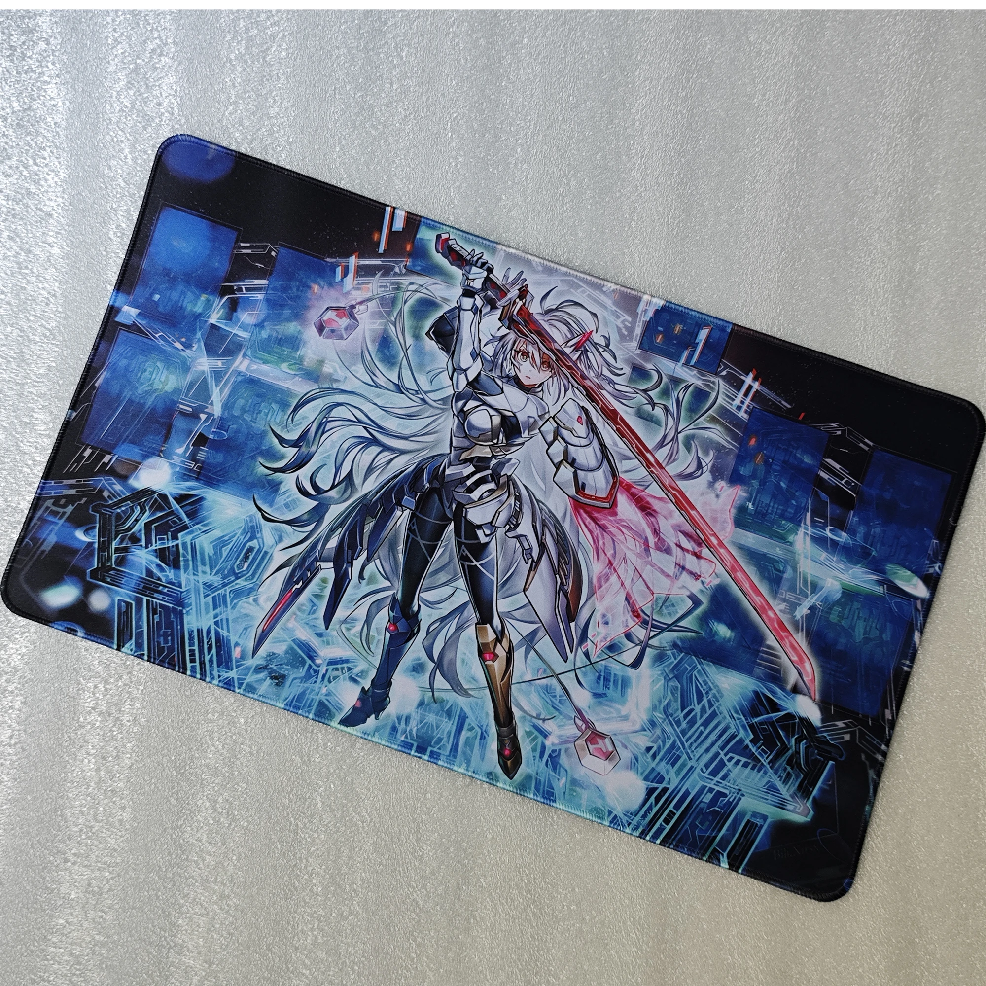 Tapete de jogo Yugioh Sky Striker Ace LINK-2 Yu-Gi-Oh! TCG OCG Trading Card Games Mat Duel Plate Tapete de cartão de borracha Tapete de mouse