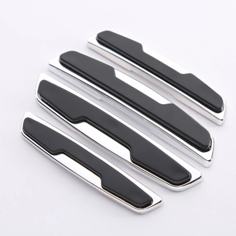 

4pcs Car Door Guard Durable Soft Elastic Universal Fit Bumper Protection Anti Collision Strips For Vehicles Door Edge
