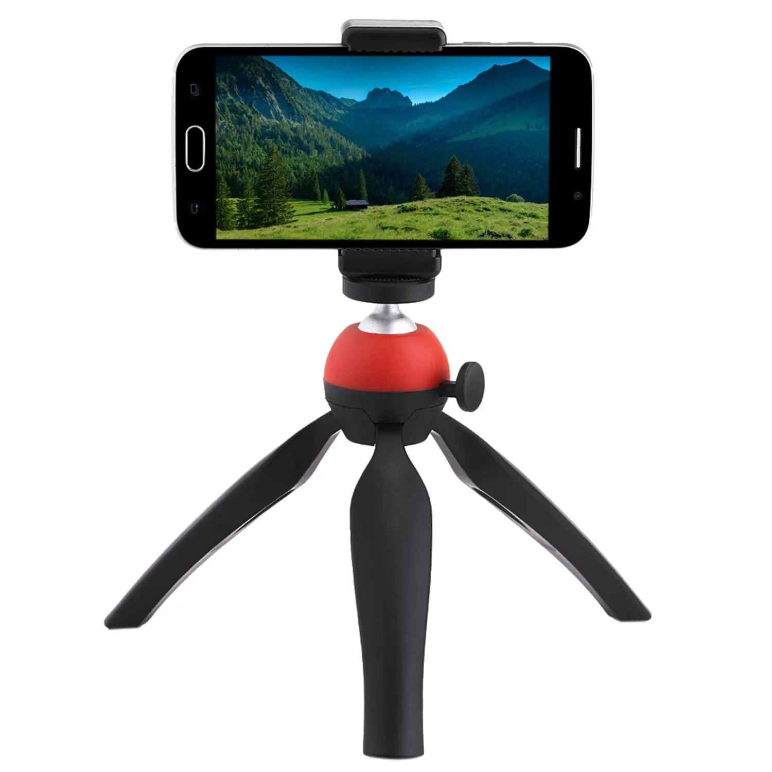 Portable Universal Tripod Retractable Desktop Phone Holder For Live Broadcast / Portable Desk Live Stream Tripod