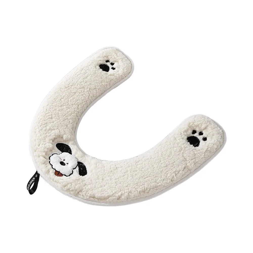 

Thickened Plush Toilet Seat Cover Soft Washable Toilet Warmer Cover Fits Most Common Toilet Seat Shapes and Sizes