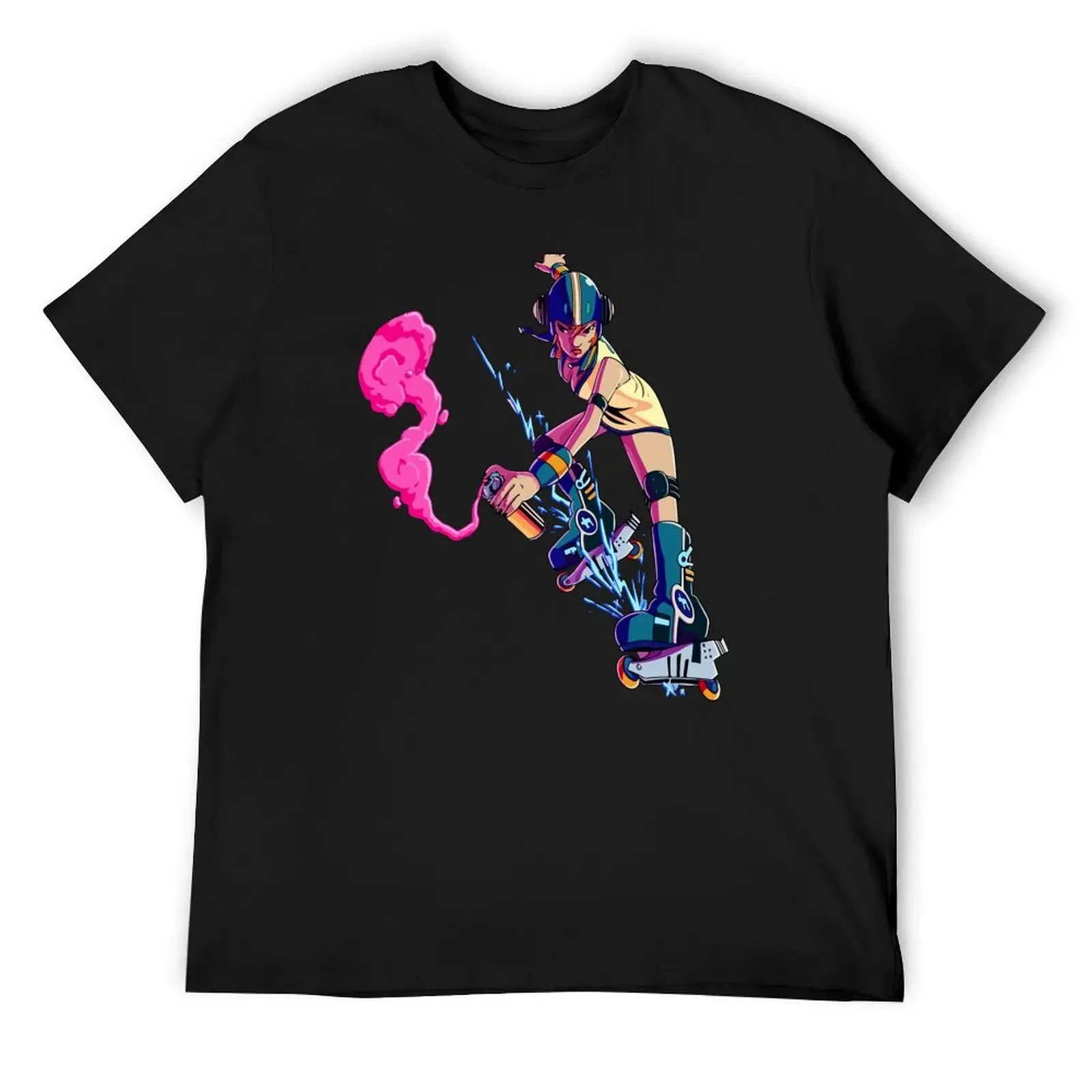

Jet Set Radio Merch T-Shirt sports fans Luxury man vintage clothes oversized compression shirt men