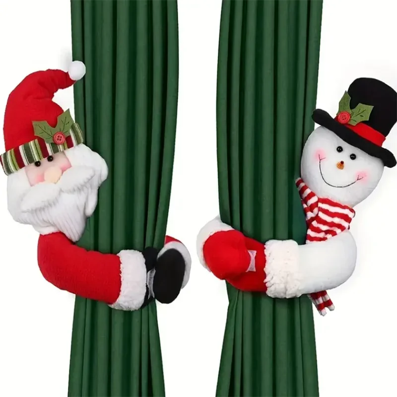 105 سنتيمتر لطيف العناق شجرة عمل الشكل سانتا كلوز ثلج شجرة عيد الميلاد زخرفة احتفالية ديكور نويل جو القماش عيد الميلاد جديد
