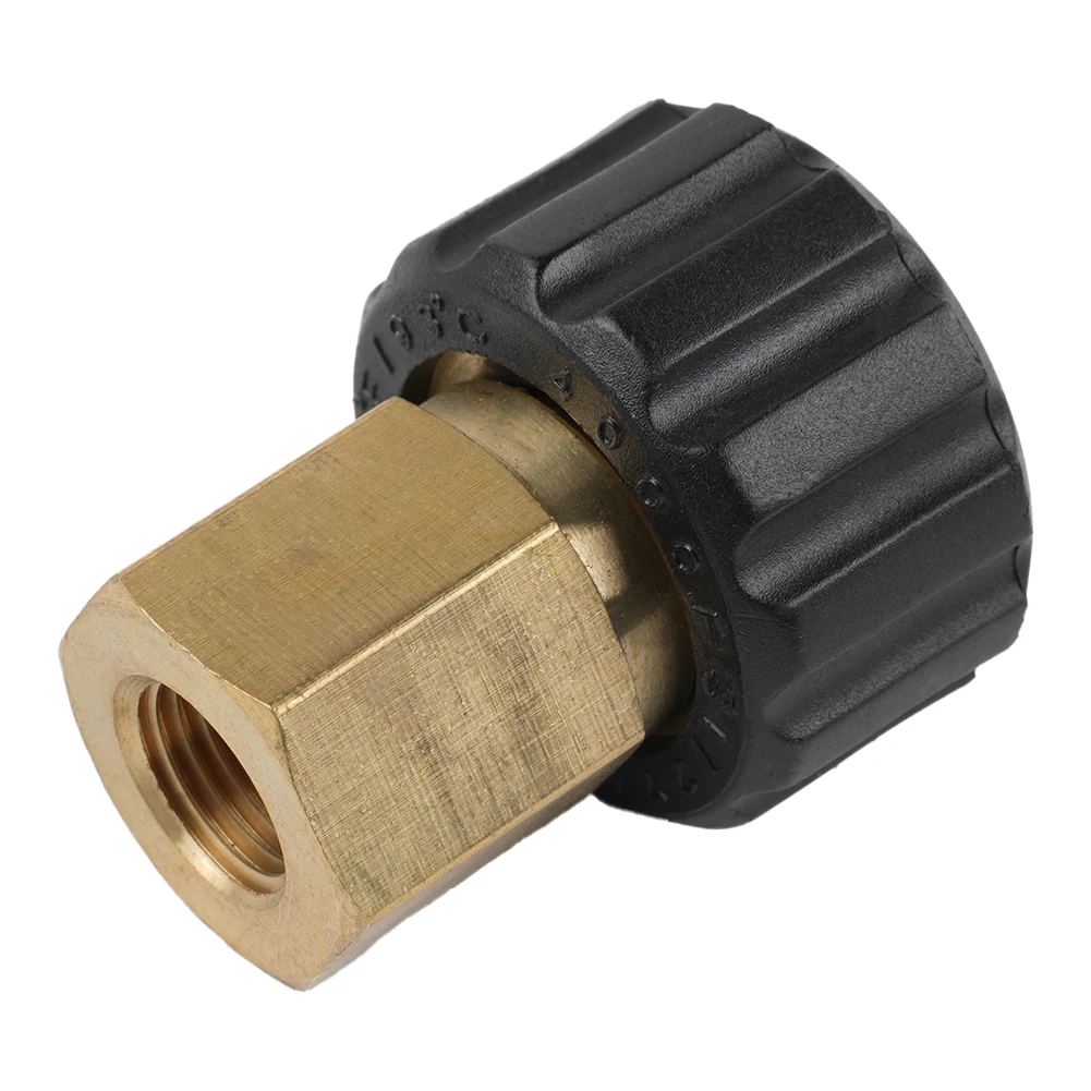 M22 Connector Adapter Quick Coupling High Pressure Washer Hose Connector For Car Washing Outdoor Garden Lawn Irrgation Adapter