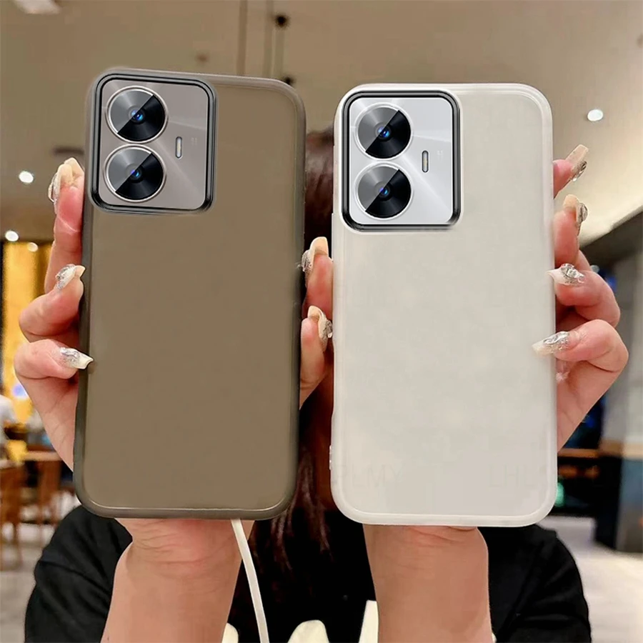 Transparente Weiche Fall Für Realme C63 C61 C65 GT 6 6T 7T 7 C71 C67 C51 C53 C55 C25Y C21Y OPPO A60 Kamera Objektiv Schützen Film Abdeckung