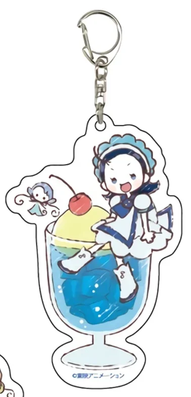 Anime Ojamajo Doremi Schlüsselanhänger Puppe Asuka Momoko Segawa Onpu Senoo Aiko Acryl Tasche Anhänger Schlüsselanhänger Sammlerstück Geschenk