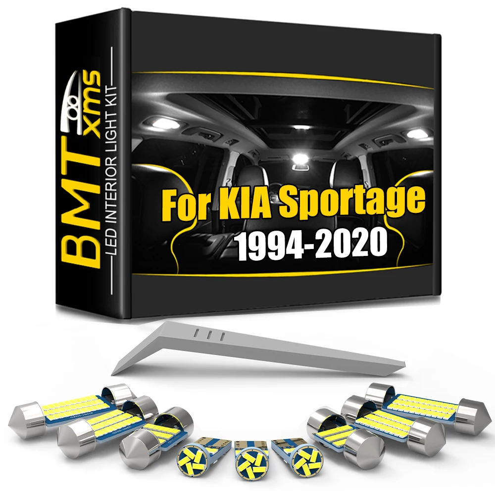 BMTxms LED مجموعة أضواء داخلية Canbus لكيا سبورتاج SUV NB JE KM SL QL 1994-2020 2004 2010 2015 2016 ملحقات مصابيح الترخيص #1