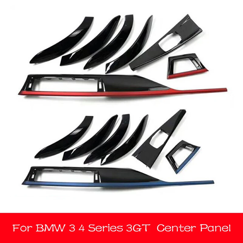 For BMW 3 4 3GT Series F30 F34 F36 F32 Center Air Condition A/C Vent Outlet Panel Interior Door Handles Decorate Cover