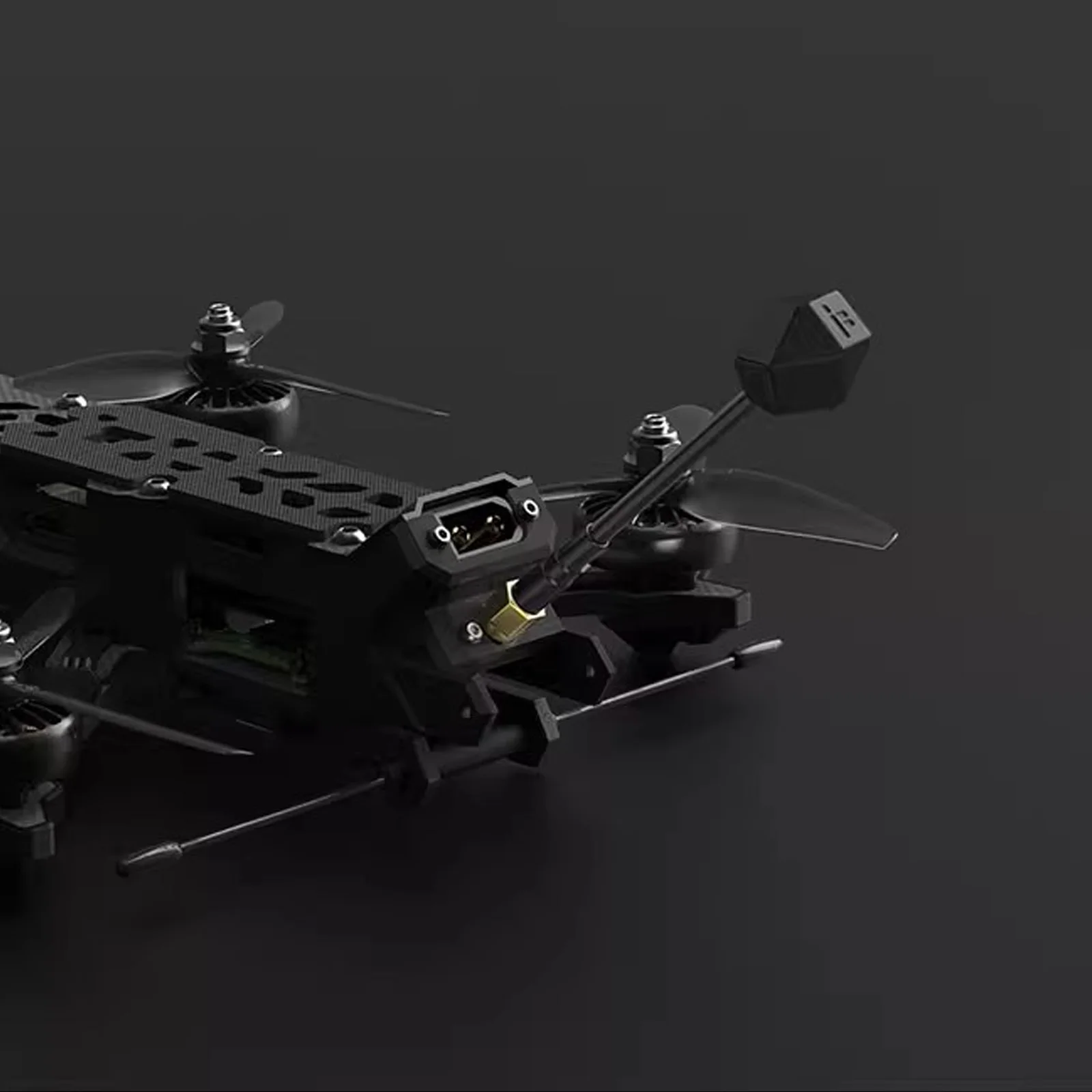 ZuruKin Albatross V2 5,8 GHz SMA FPV antena 180mm LHCP/RHCP Cable RG141 de largo alcance y baja pérdidas para Dron FPV receptor VTX