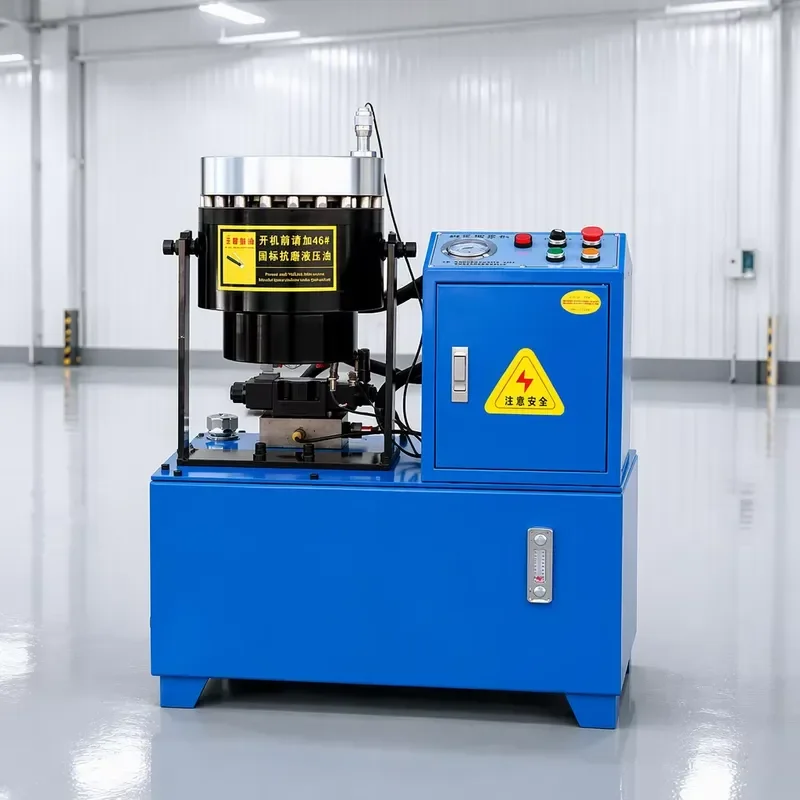 Tube Swaging Pipe Shrinking Necking Manual Automatic Dual-mode for Various Industries