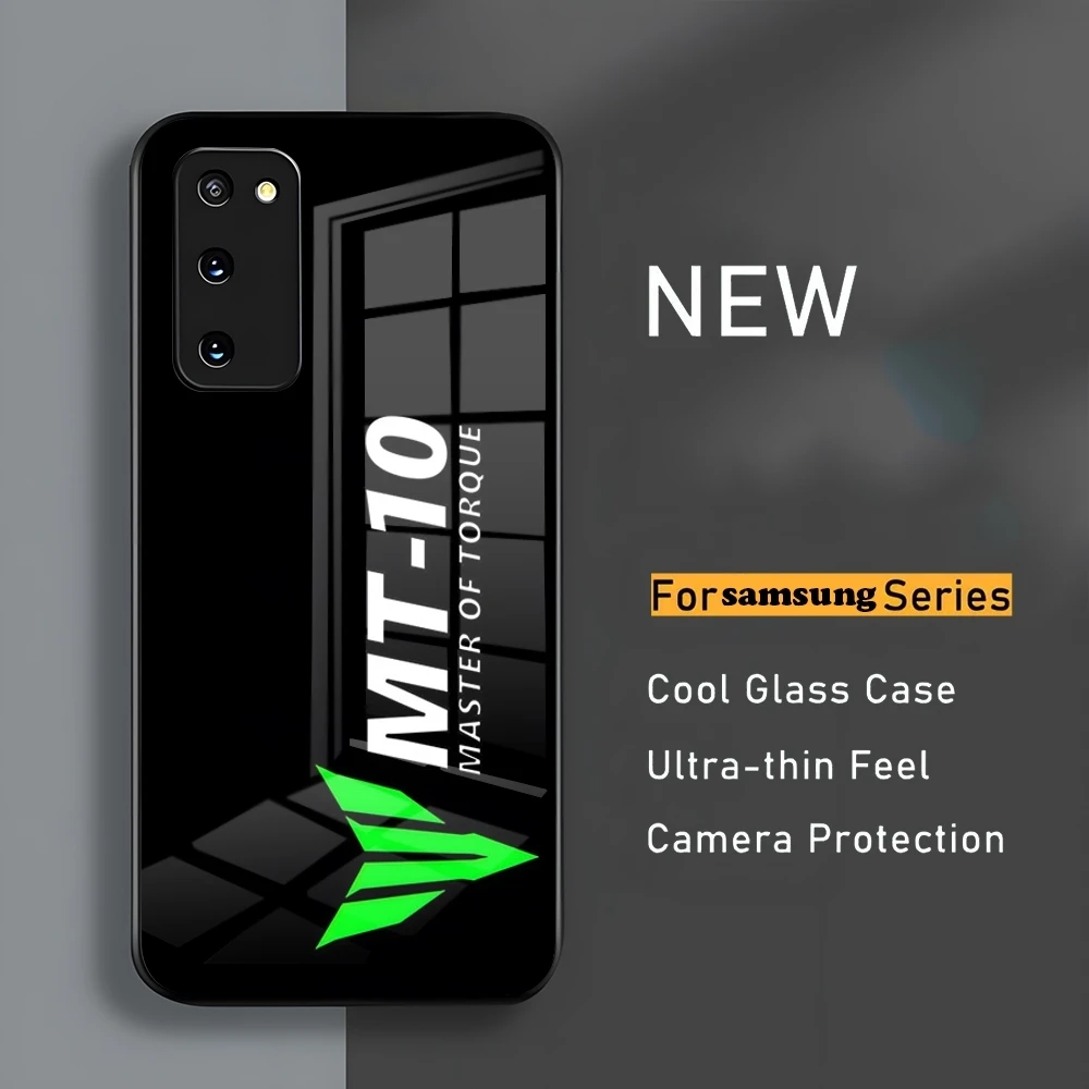 MT-10 Motorcycle Phone Case For Samsung S24 23 A54 S21 S22 Ultra A 42 32 52 51 Note 23 S10 E Plus S20 FE Pro A12 glass cover