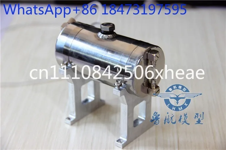 Stainless steel oil dynamic model fuel tank metal small fuel color oil pot methanol engine round water tank ship model matching
