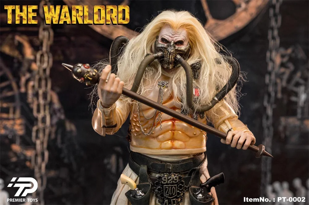 1/6 For Sale PREMIER TOYS PT0002 THE WARLORD Mad Max Immortan Joe Big Warlord Full Set Moveable Action Figure Gift For Collect