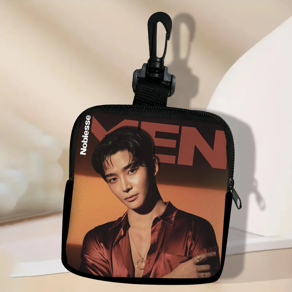 SF9 Rowoon Zipper Coin Purse Women's Simple Handbag Card Package Coin Bag  Purse Key Earphone Pouch 3.3