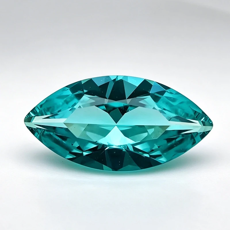 Paraiba Marquise Cut Yttrium Aluminium Garnet YAG Loose Gemstone for Trendy Jewelry Making DIY Projects