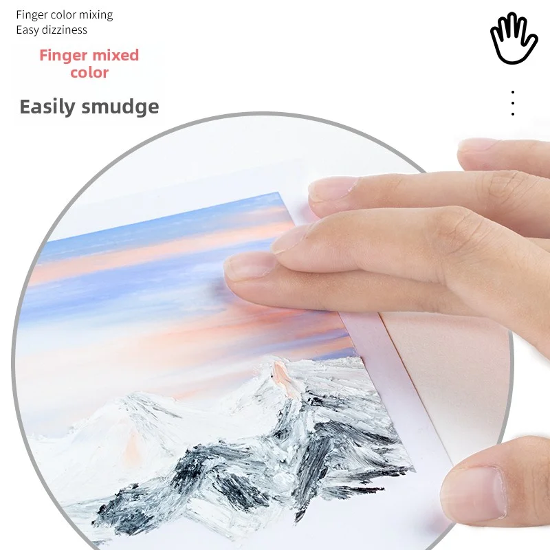 Kuelox زيت ناعم باستيل 24/36/48 عصا طلاء صلبة قابلة للغسل رسم كلاسيكي معكرون موراندي الفنان تلوين للهدايا لوازم فنية