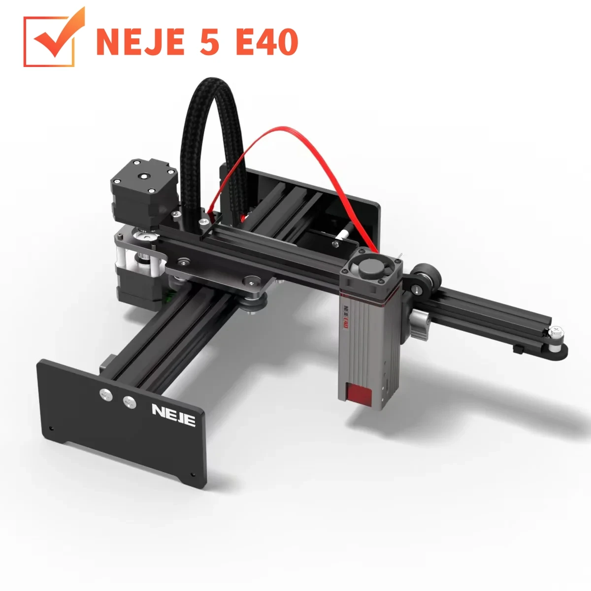 NEJE 5 E40 Laser Engraver Cutting Machine 170x170mm Quick Focus Wifi Control Move Protection For Wood metal acrylic glass